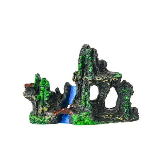 Aquariums Mountain View Stone Personality Easily Clean Fish Tanks Decoration for Fish Tanks and Terrariums
