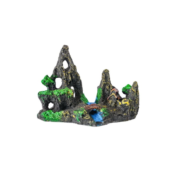 Aquariums Mountain View Stone Personality Easily Clean Fish Tanks Decoration for Fish Tanks and Terrariums