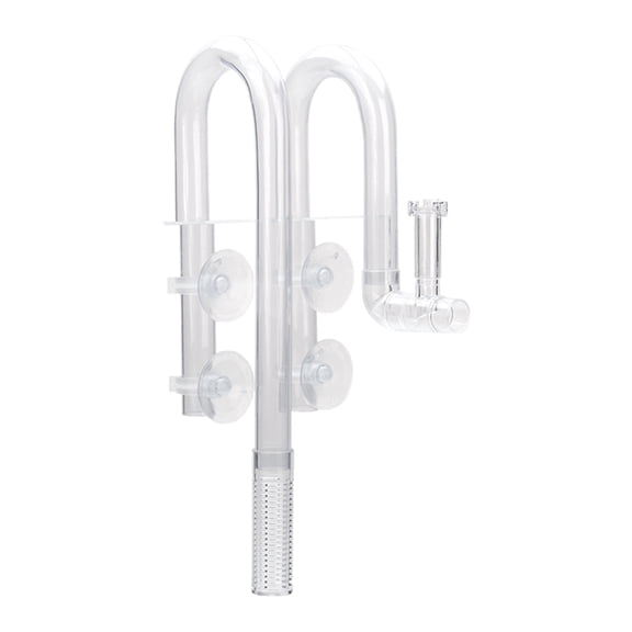 Aquariums Skimmer for Canisters and Power Clear Tube with Suctions Cups Oil Protein Removers