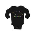 thumbnail image 1 of Aquarius Baby Girl Baby Boy Clothes - Zodiac Sign Outfit - Birthday Gifts NB 6M 12M 18M 24M, 1 of 4