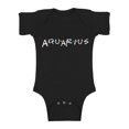 thumbnail image 1 of Aquarius Baby Girl Baby Boy Clothes - Zodiac Sign Outfit - Birthday Gifts NB 6M 12M 18M 24M, 1 of 4