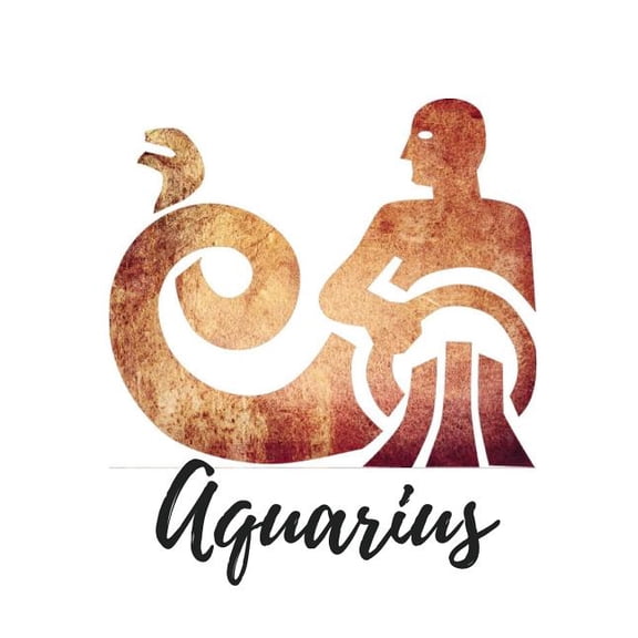 Aquarius: Cornell Notes, 150 pages, Design Brown (Paperback)