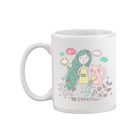 Aquarius Doodle Design Mug  -Image by Shutterstock,