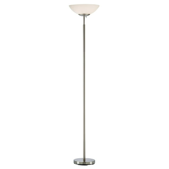 Aquarius Floor Lamp-Finish:Satin Steel