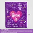 thumbnail image 1 of Aquarius Gifts, Aquarius, Aquarius Gifts for Women, Aquarius Birthday Gifts for Women Throw Blankets 50" × 60", 1 of 1