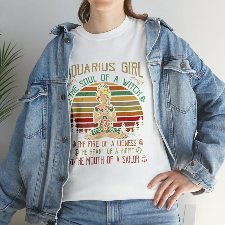 Aquarius Girl The Soul Of A Witch Birthday Women Love Yoga Aquarius Girl The Soul Of A Witch Birthday Women Love Yoga