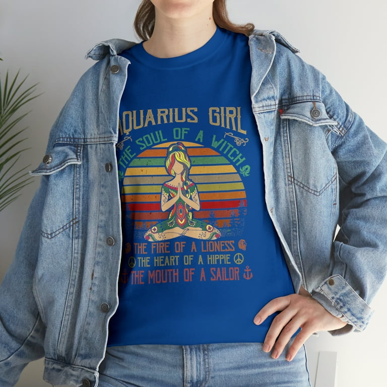 Aquarius Girl The Soul Of A Witch Birthday Women Love Yoga Aquarius Girl The Soul Of A Witch Birthday Women Love Yoga