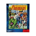 thumbnail interactive-video image 1 of Aquarius Marvel Avengers Cover 500-Piece Jigsaw Puzzle, 1 of 8