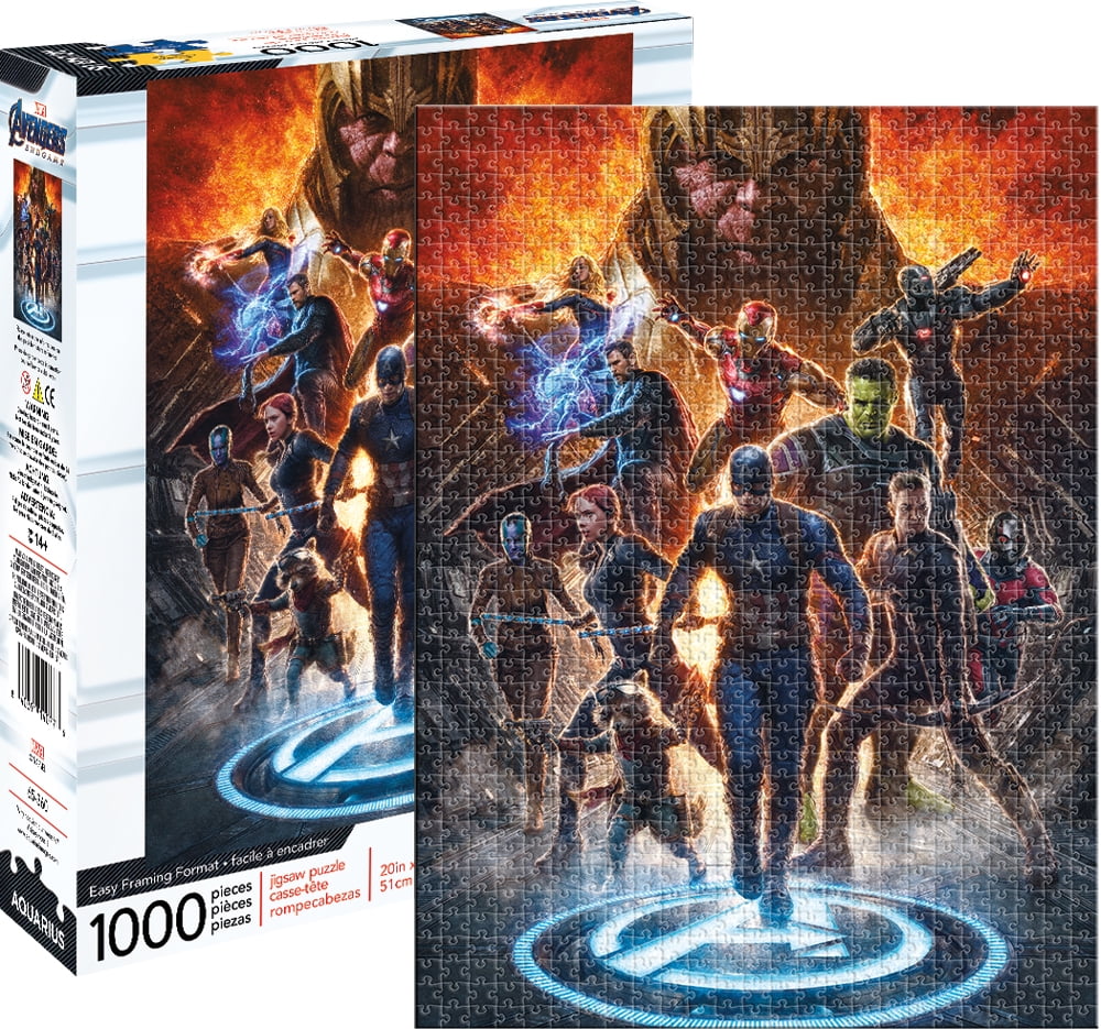 Aquarius Marvel Avengers Endgame Collage 