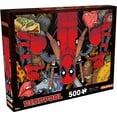 thumbnail image 1 of Marvel Deadpool Collage 500 Piece Jigsaw Puzzle, 1 of 2