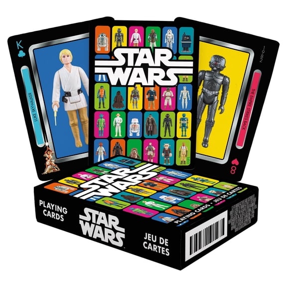Aquarius Star Wars Action Figures Playing Cards