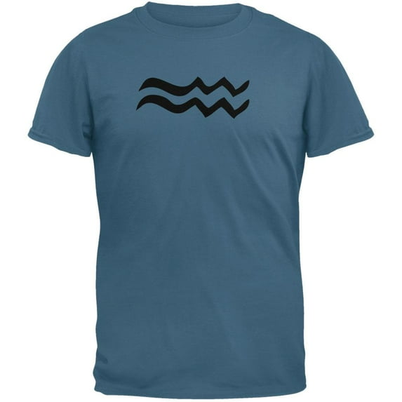 Aquarius Symbol T-Shirt - Small