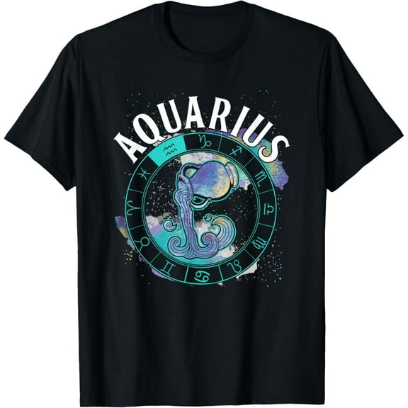 Aquarius Zodiac Astrology T-Shirt