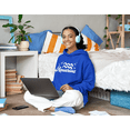 thumbnail image 1 of Respect My Tshirt - Aquarius Zodiac Hoodie, Astrology Symbol Design, Pullover Sweatshirt, Blue, 5X, 1 of 2