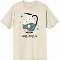 thumbnail image 1 of Aquarius Zodiac Pitcher With Water Adult Sand Long Sleeve Hoodie-XL, 1 of 3