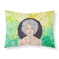 thumbnail image 1 of Aquarius Zodiac Sign Fabric Standard Pillowcase, 1 of 2