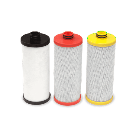 Replacement Filter Cartridges for Aquasana AQ-5300 3-Stage 600 Gallon Water Filter System - White
