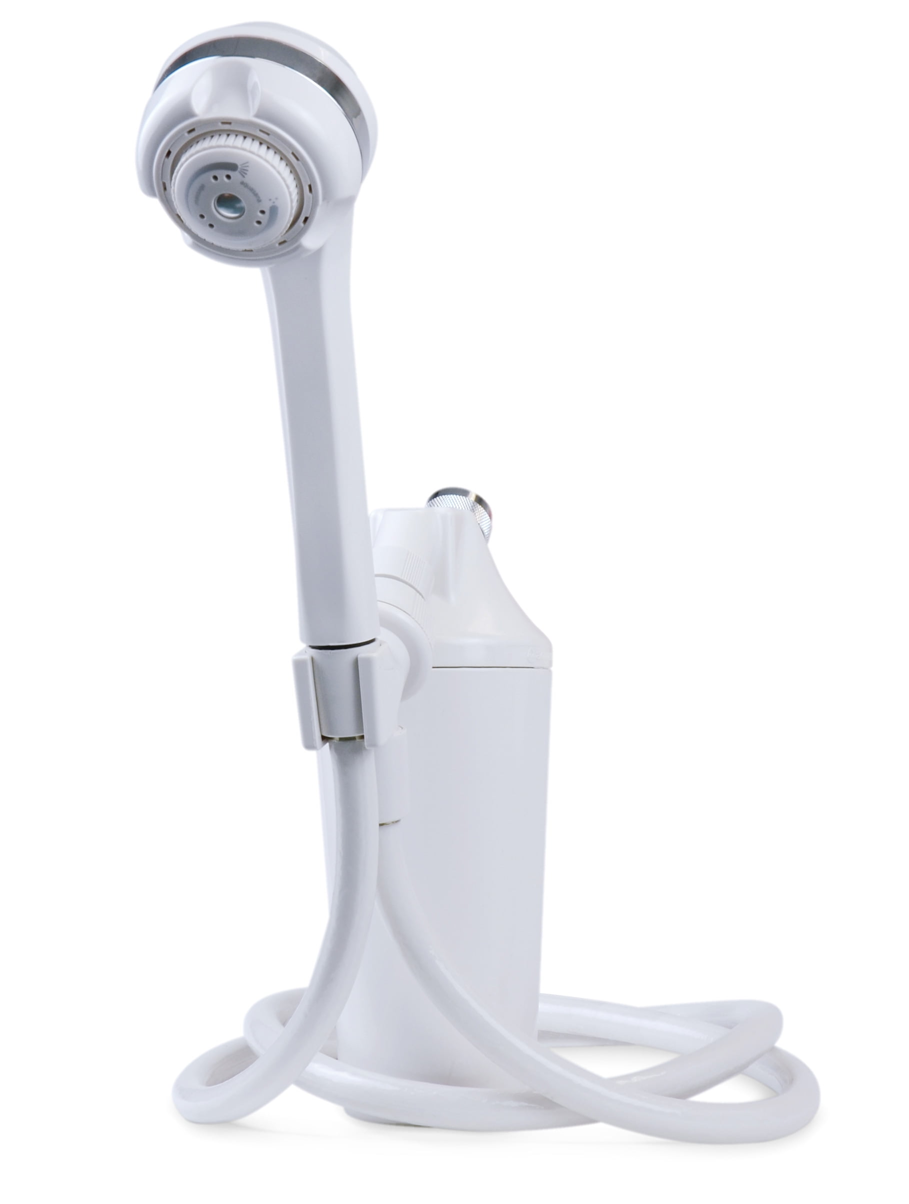 White Handheld Shower Head Filter with Carbon and KDF Media