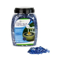Aquascape 78263 14 in. Cobalt Blue Fire Glass - 10 lbs
