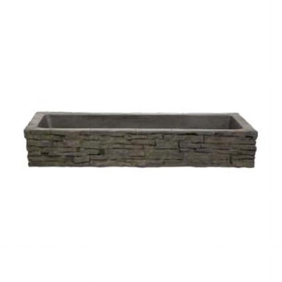 Aquascape 78280 Quad-Spill Straight Stacked Slate Topper