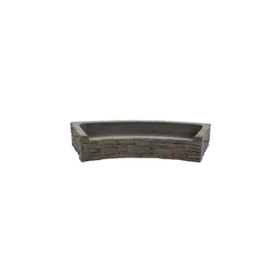 Aquascape 78284 Front-Spill Curved Stacked Slate Topper
