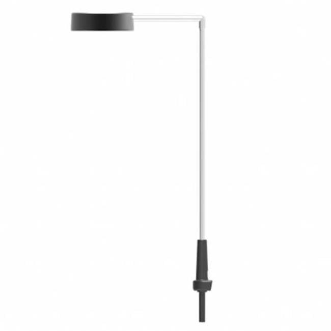Black and Silver Metal LED Plant Light for Mini Pond