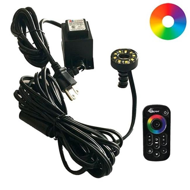 Sleek Modern LED Color-Changing Outdoor Fountain Light Kit