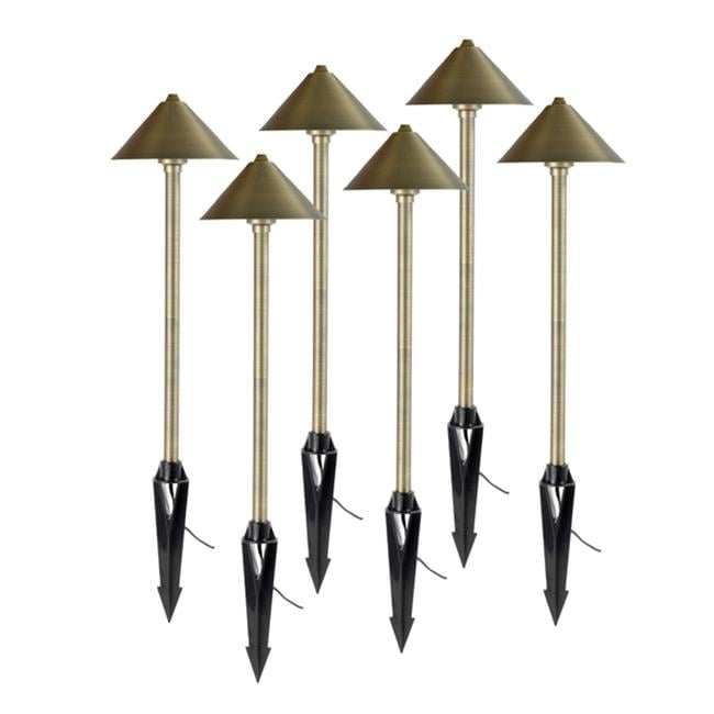 Dome Top Path And Area Landscape Light 6-Pack