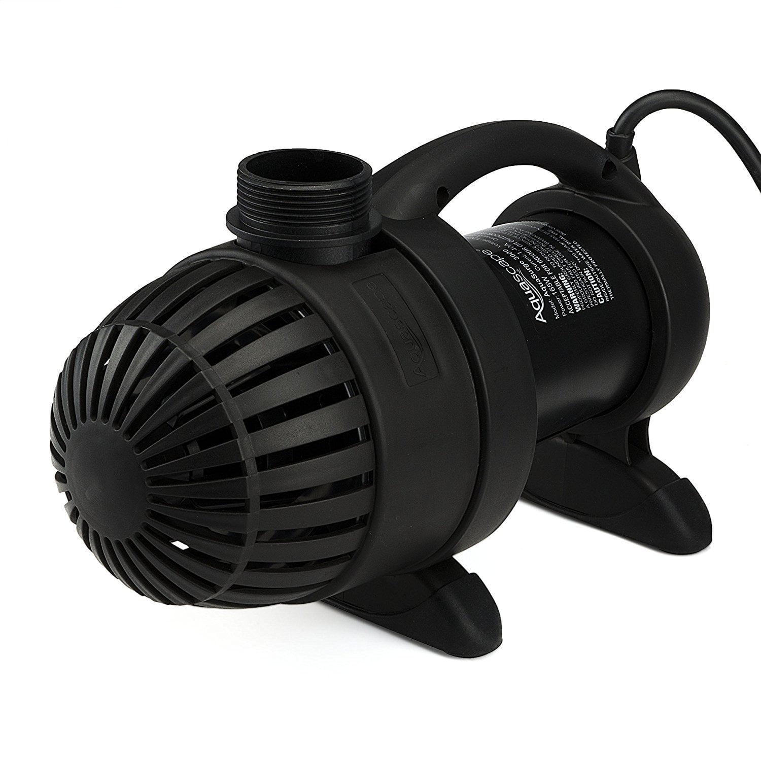 AquaSurge 3000 Black Submersible Water Pump for Ponds