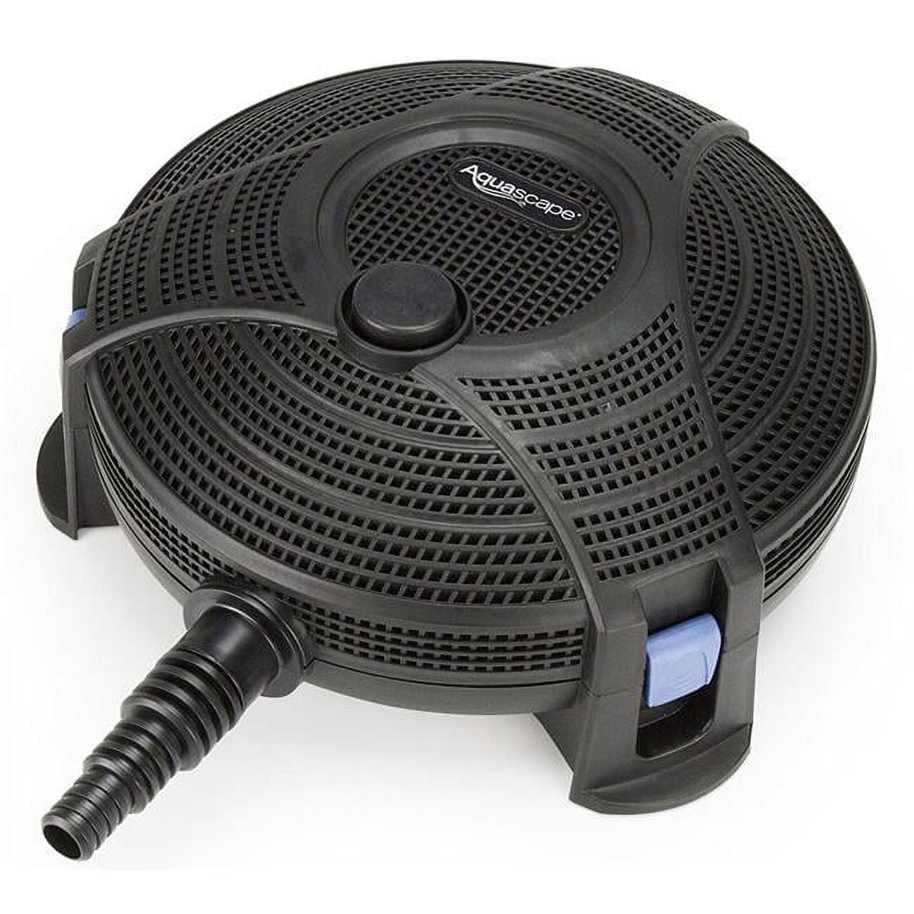 Black Submersible Mechanical and Biological Pond Filter