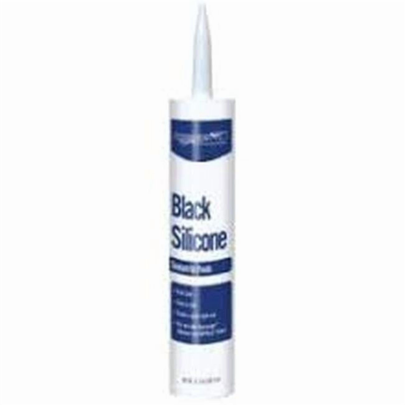 Aquascape AQSPRO29186 10.1 oz Black Silicone Window & Door Caulk
