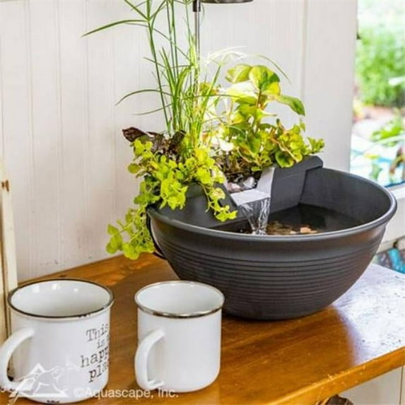 Aquascape Aqua Garden Tabletop Fountain Kit, Gray