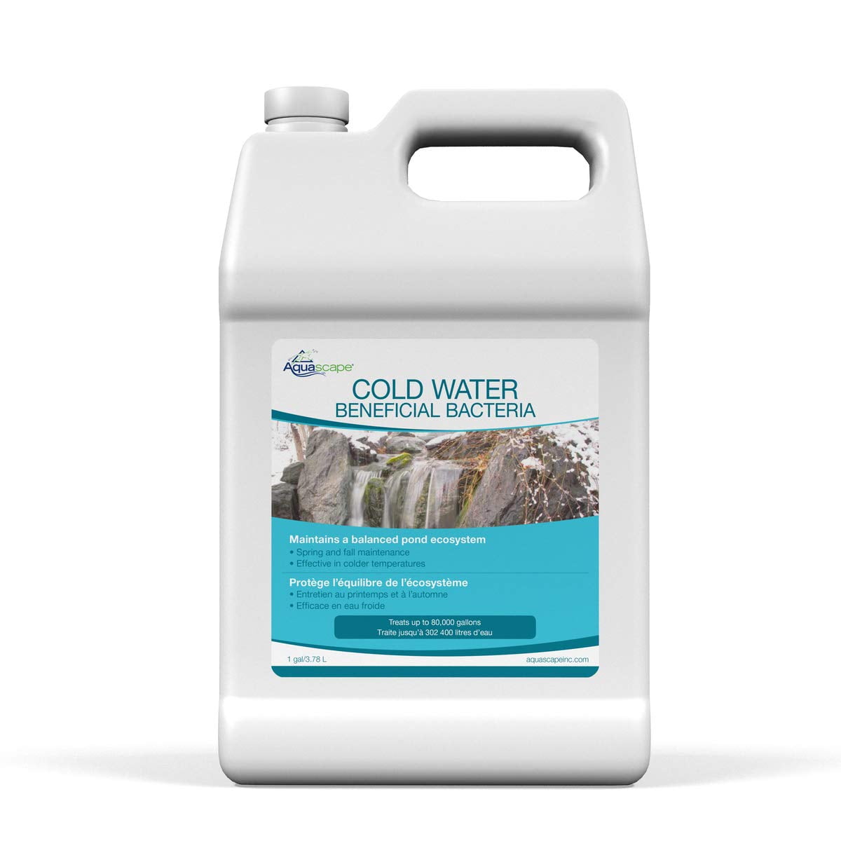 Aquascape Cold Water Beneficial Bacteria Treatment Liquid 1 Gallon