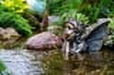 Fairy Planter Spitter with Faux Brass Finish for Outdoor Ponds