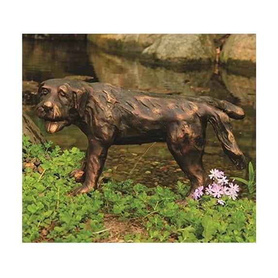 Aquascape Inc Naughty Dog Fountain with Pump for Pond, Landscape and Water Garden 78012