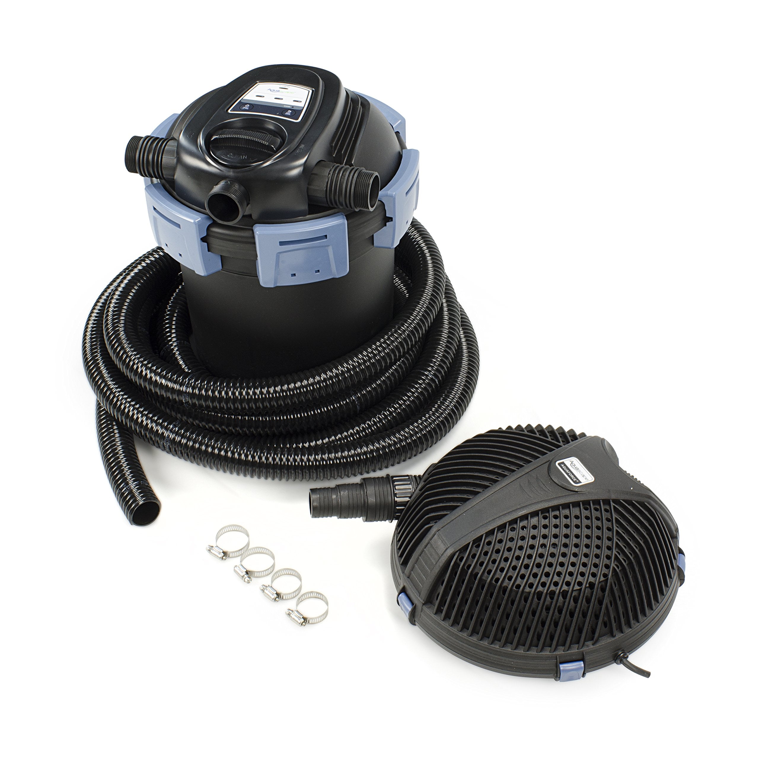UltraKlean 2500 Black and Blue Pond Filtration Kit