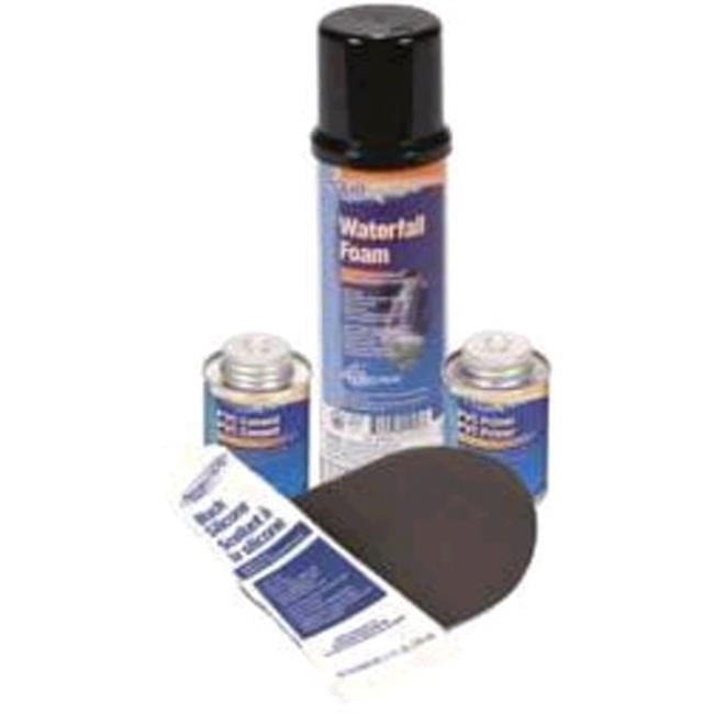 Complete Black and Blue Water Feature Installation Kit