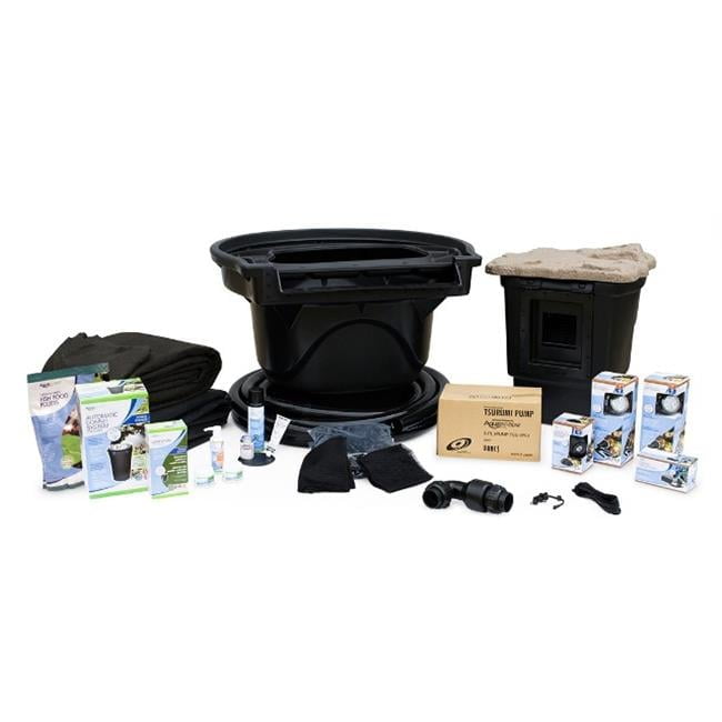 Large Black Pond Kit with 9PL 7000 Pump