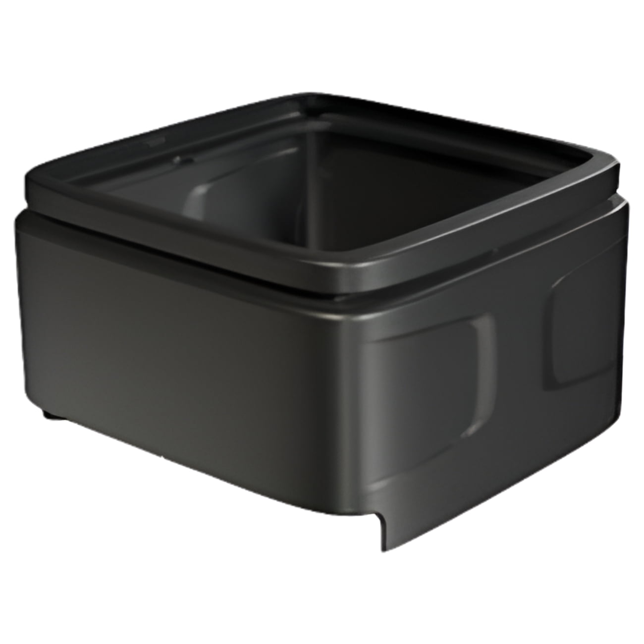 Black Polyethylene Pondless Waterfall Vault Extension, 9" Height