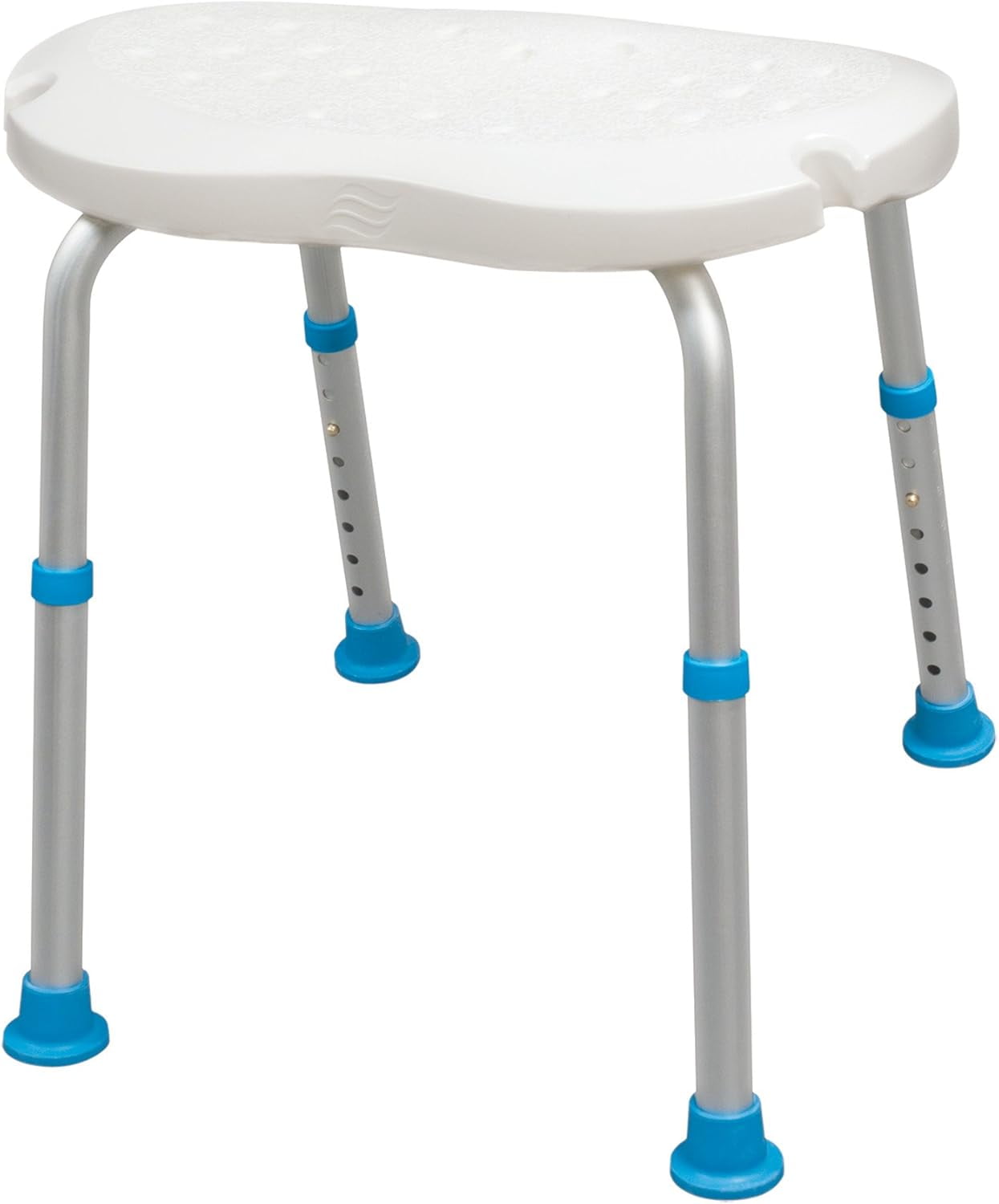 Aquasense Adjustable Bath and Shower Chair with NonSlip Comfort Seat