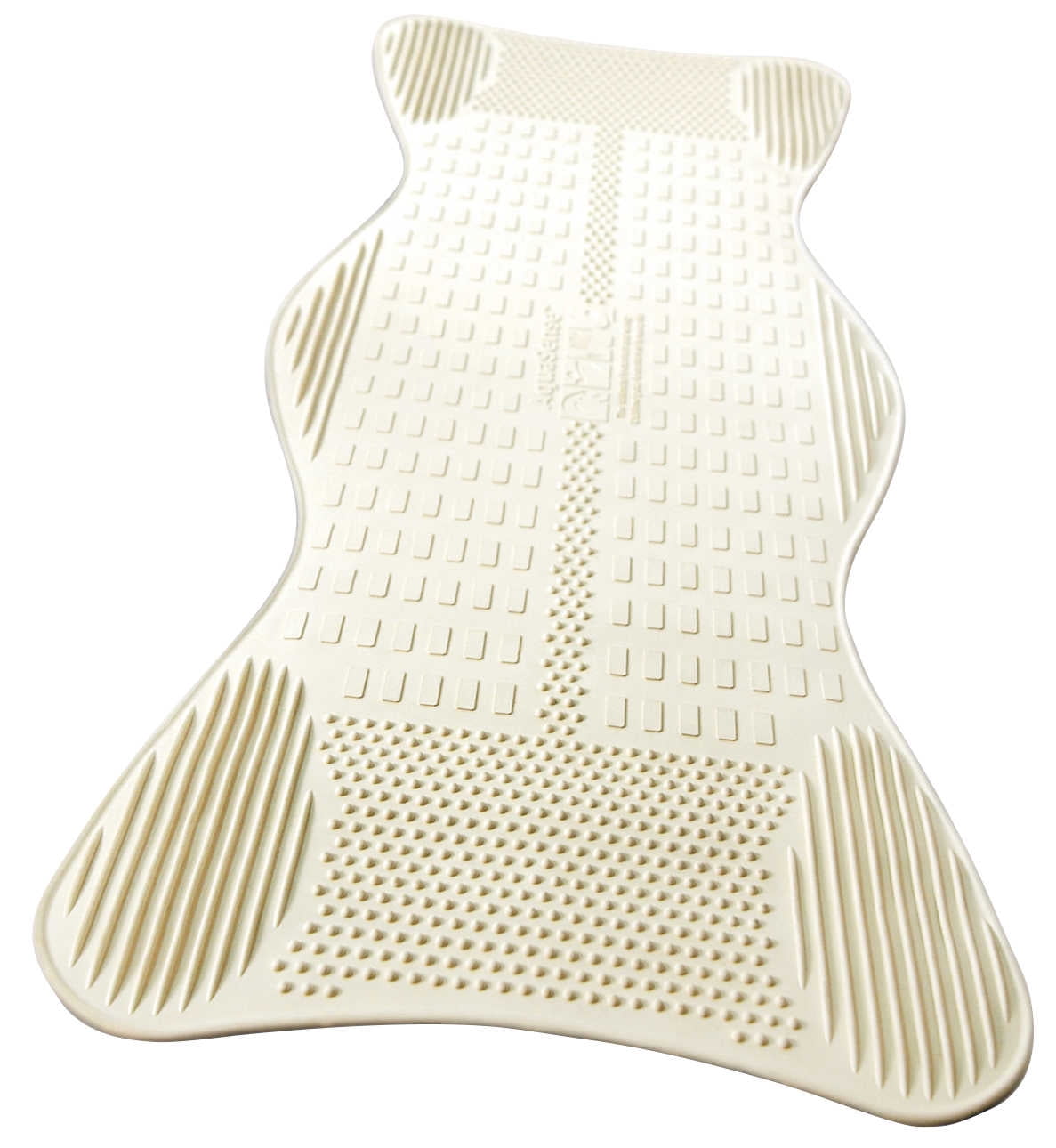 Aquasense Non-Slip Bath Mat with Invigorating Massage Zones, Large