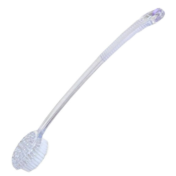 Aquasentials Exfoliating Bath Brush (15.5in) (Clear Handle)