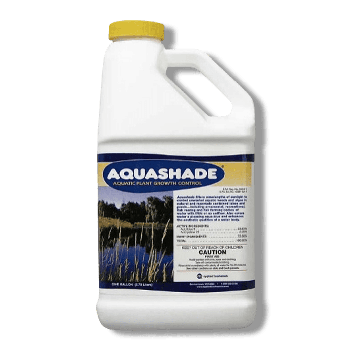 Aquashade Pond/Lake Dye 128oz- Kills Weeds & Algae