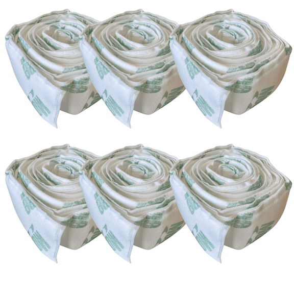 Aquashield Powered by Mobilevee 18ft Water Snake, 6 Pack - Flood Barriers for Home, Water-Activated Flood Barrier, Garage Door Barrier, Flood Protection, Water Barriers for Flooding, flood prevention