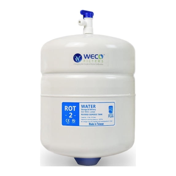 Plus 2 Reverse Aquasky Plus ROT-2 Reverse Osmosis Water Storage Tank - Total Capacity ...
