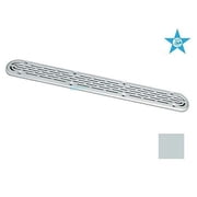 AquaStar 32CDFLFR103 32 Channel Drain Frame and Grate, Light Gray