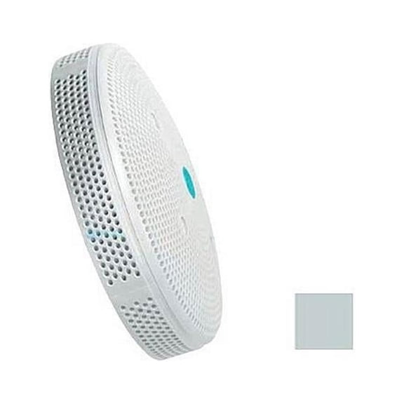 Aquastar 6HPHA103 6 in. Hockey Puck Suction Outlet Cover with Screws for Hydro Air Direct Replacement, Light Gray