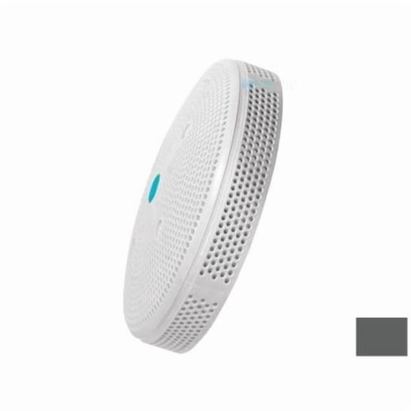 Aquastar Pool Products AS6HPHA105 6 in. Hockey Puck Suction Outlet Cover with Screws for Hydro Air Direct Replacement - VGB Series, Dark Gray