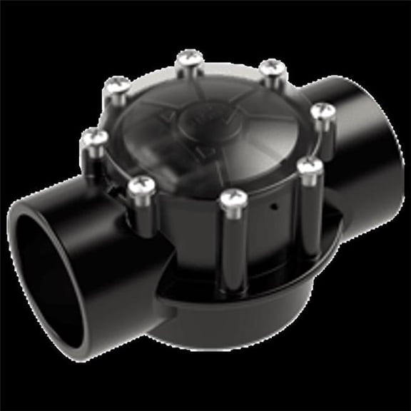 Aquastar Pool Products ASAVC20C 2 in. Socket x 2.5 in. Spigot Flow Star 2-Way Check Valve
