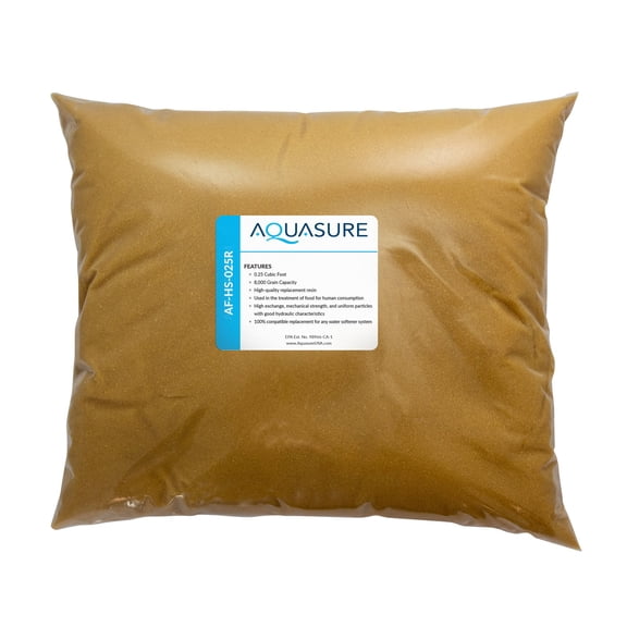 Aquasure 0.25 cu.ft Harmony Series CrossLink Water Softening Resin - 8,000 Grains (AF-HS-025R)